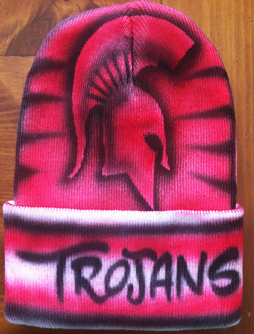 Trojans Airbrushed Hat